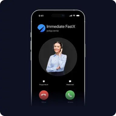 Komunikacja użytkownika przez Platforma inwestycyjna Immediate Fastx